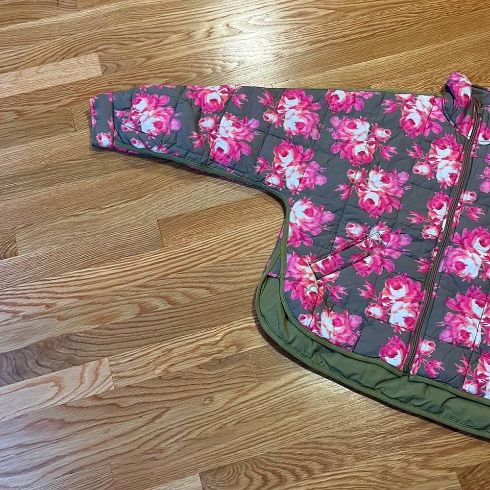 NWT Free People Movement Printed Pippa Packable Puffer Jacket XS - Picture 4 of 15